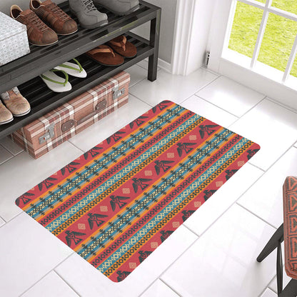 Eagles Native American Design Rubber Doormat
