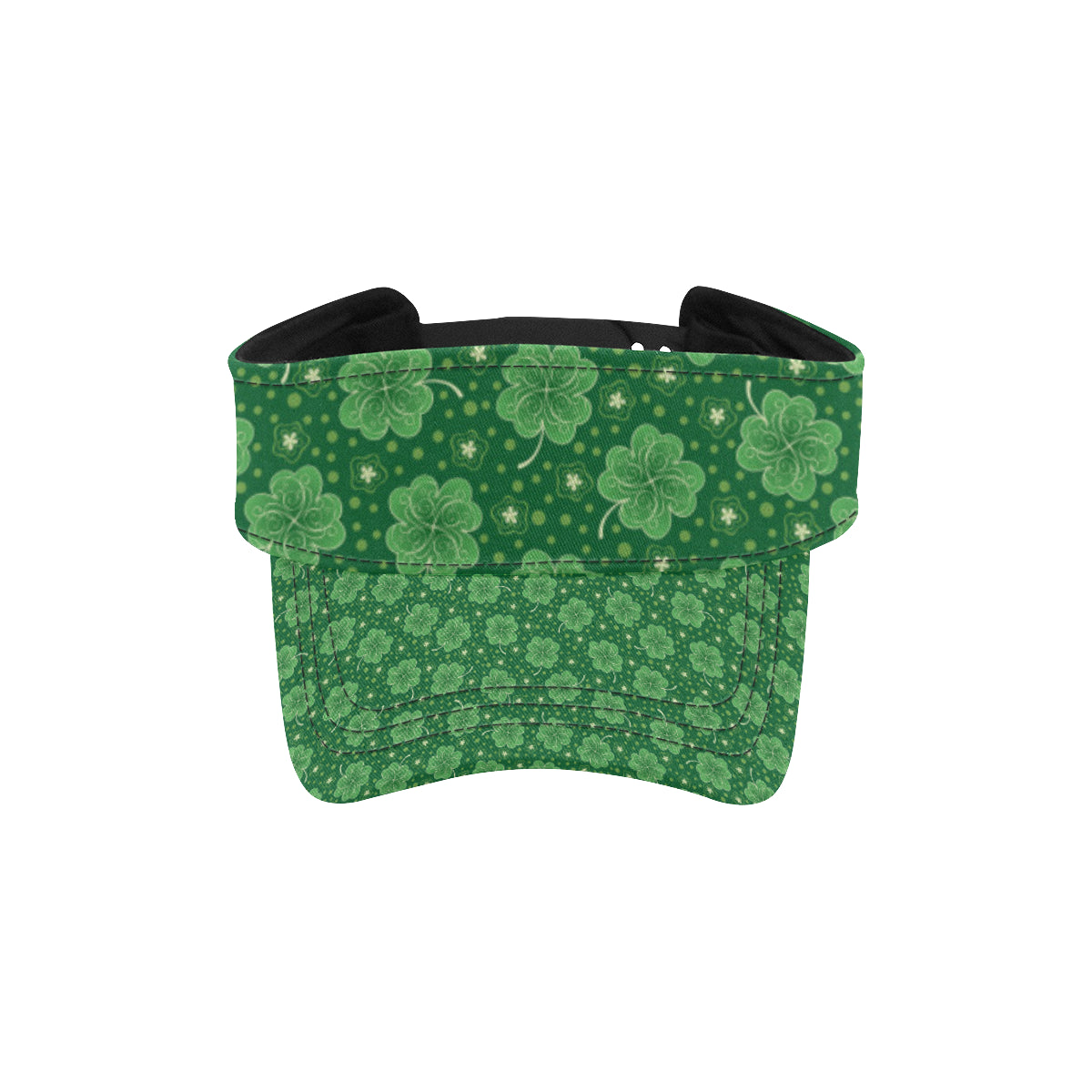 Shamrock Design Print Unisex Sun Visor