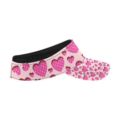 Heart Pink Pattern Print Design HE06 Unisex Sun Visor