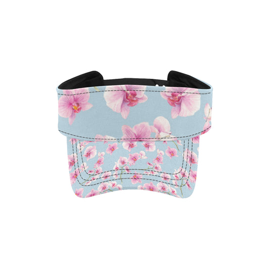 Orchid Pattern Print Design A01 Unisex Sun Visor