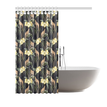 Cheetah Pattern Print Design 04 Shower Curtain