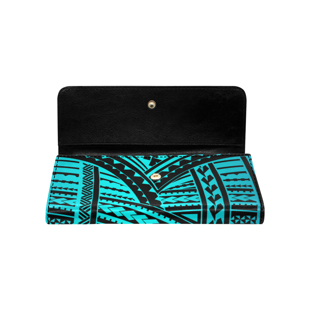 Polynesian Tribal Women's Trifold Wallet
