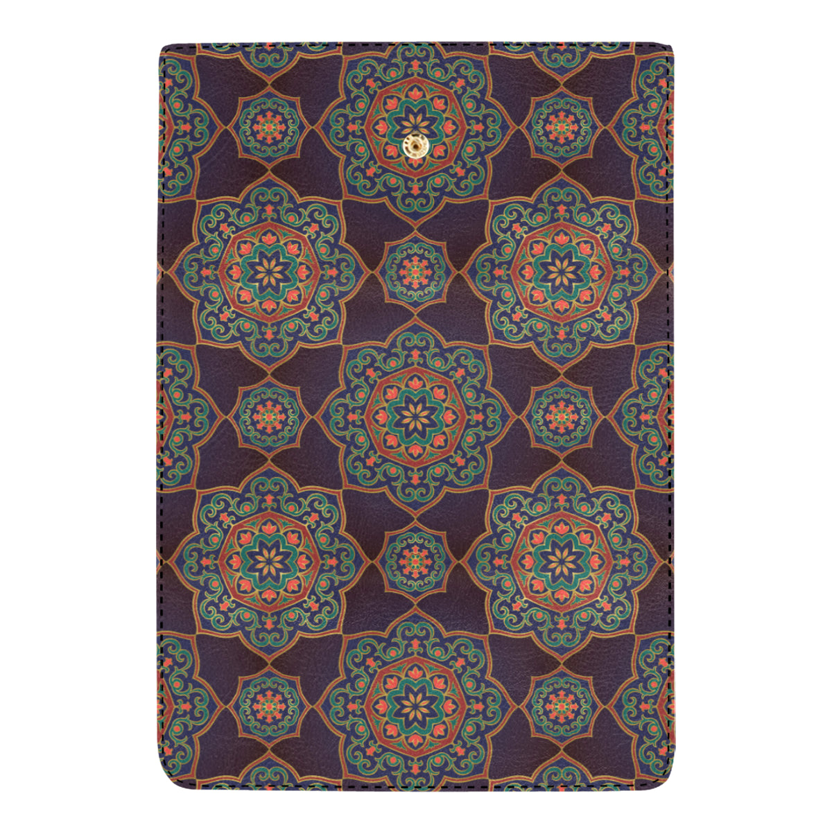 Medallion Pattern Print Design 03 Women's Trifold Wallet