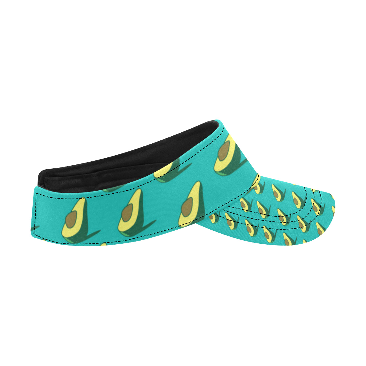 Avocado Pattern Print Design 03 Unisex Sun Visor