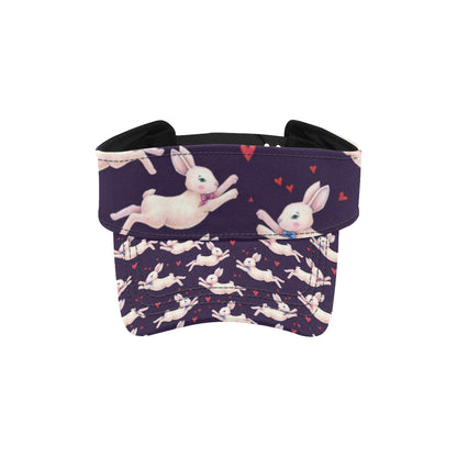 Rabbit Pattern Print Design RB016 Unisex Sun Visor