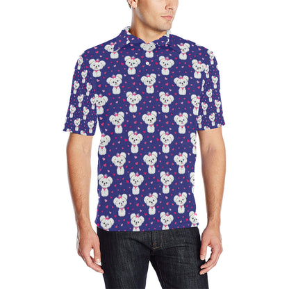 Maltese Pattern Print Design 02 Men Polo Shirt