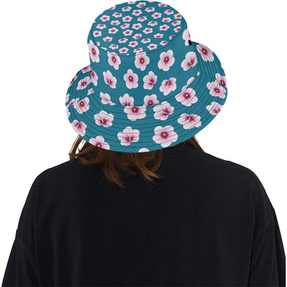 Cherry Blossom Pattern Print Design CB08 Unisex Bucket Hat