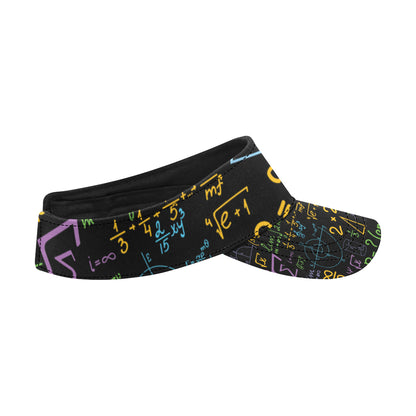 Math Pattern Print Design 03 Unisex Sun Visor
