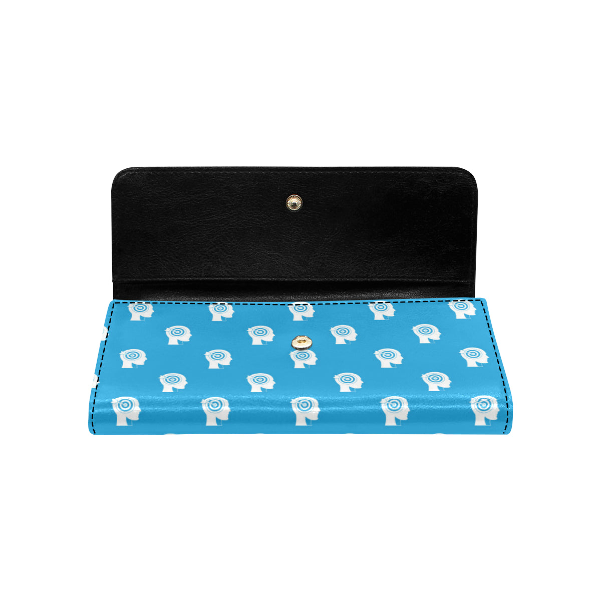 Psychology Pattern Print Design A03 Women's Trifold Wallet