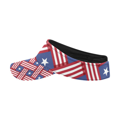 American flag Pattern Unisex Sun Visor