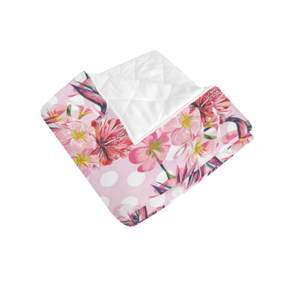 Bird Of Paradise Pattern Print Design BOP011 Premium Quilt