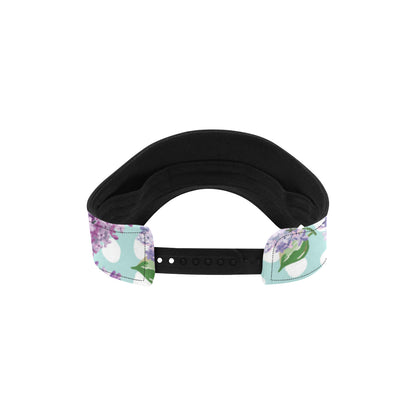 Lilac Pattern Print Design 02 Unisex Sun Visor