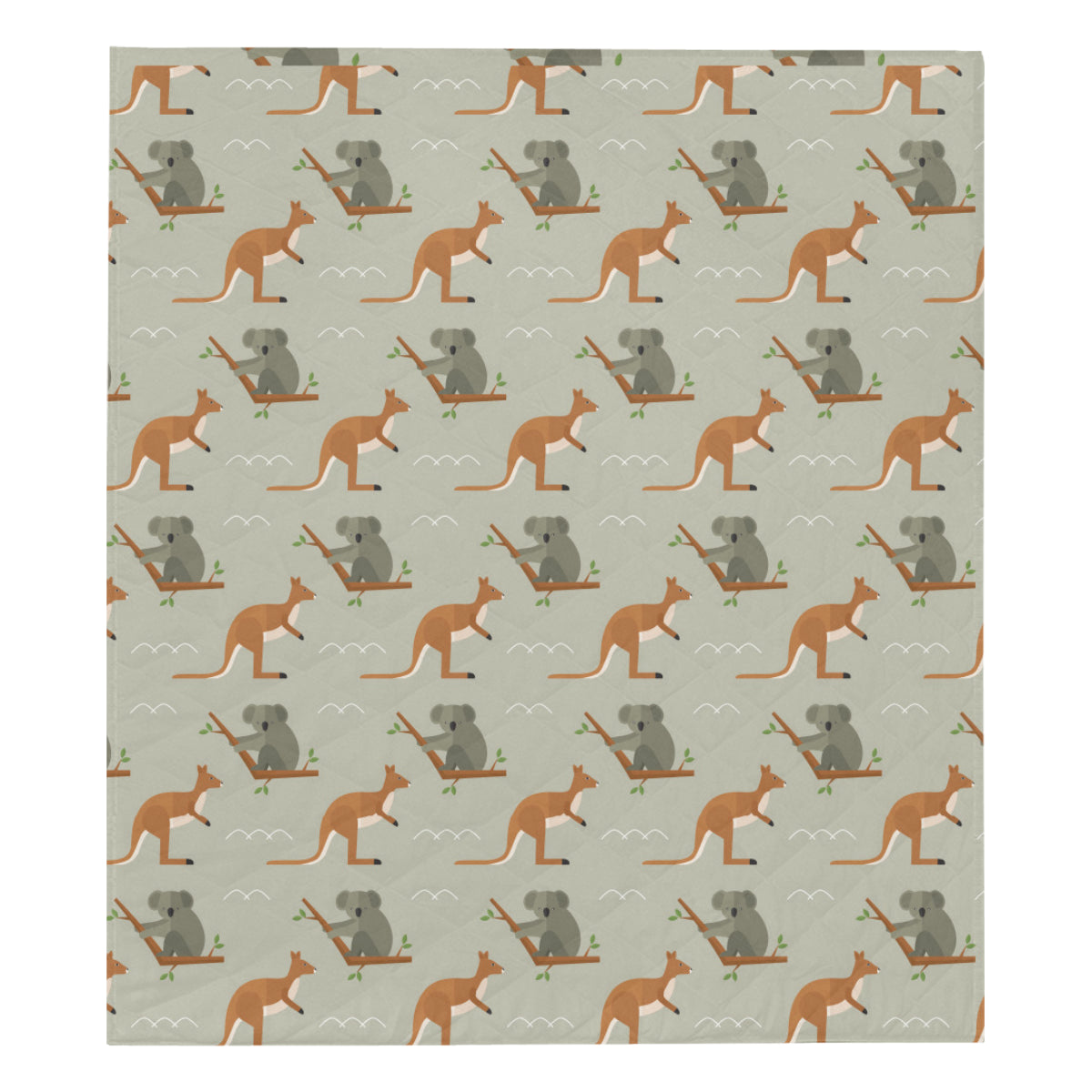 Koala Pattern Print Design 03 Premium Quilt