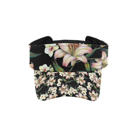 Lily Pattern Print Design LY03 Unisex Sun Visor
