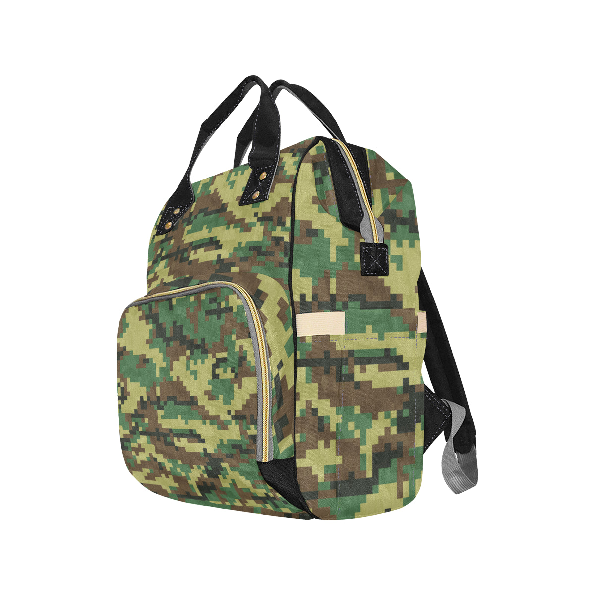 ACU Army Digital Pattern Print Design 02 Diaper Bag Backpack