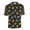 Donut Pattern Print Design DN012 Men Polo Shirt