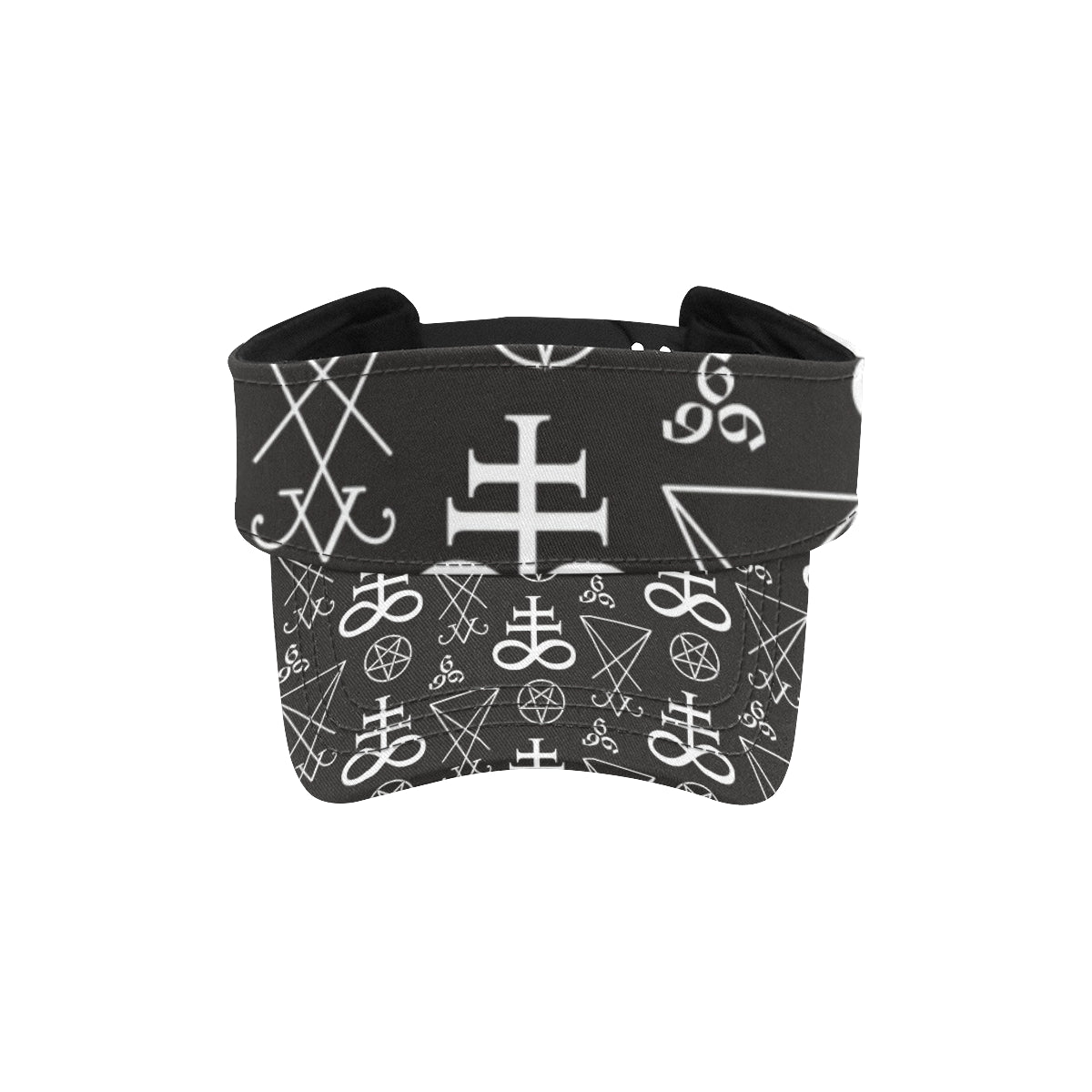 Pentagram Pattern Print Design A04 Unisex Sun Visor
