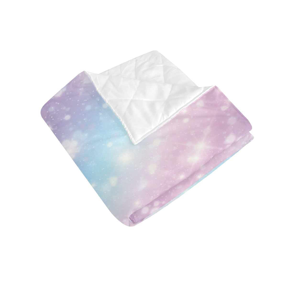 Cosmic Pastel Pattern Print Design 02 Premium Quilt