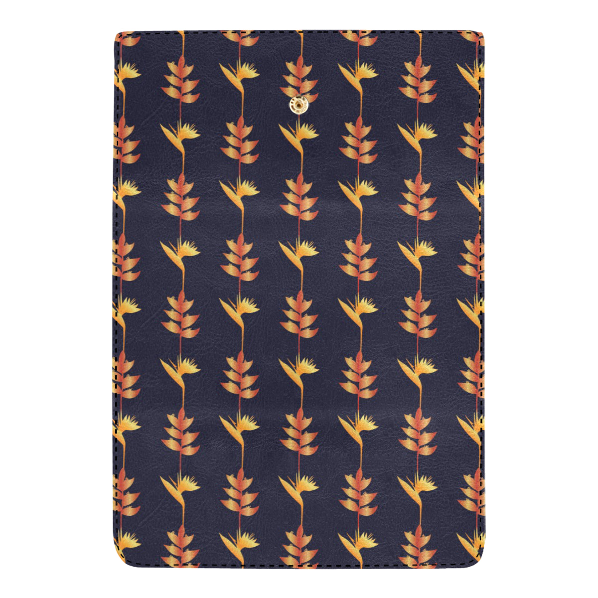 Heliconia Pattern Print Design HL06 Women's Trifold Wallet