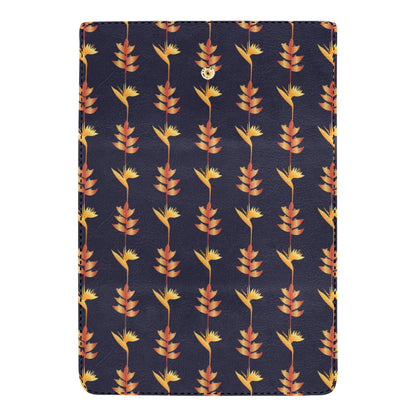 Heliconia Pattern Print Design HL06 Women's Trifold Wallet