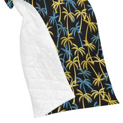 Palm Tree Pattern Premium Quilt