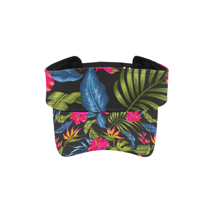 Bird Of Paradise Pattern Print Design BOP014 Unisex Sun Visor
