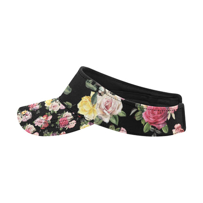 Rose Pattern Print Design RO010 Unisex Sun Visor