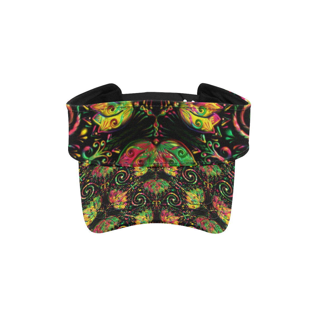 lotus Boho Pattern Print Design LO09 Unisex Sun Visor