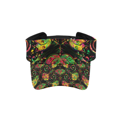 lotus Boho Pattern Print Design LO09 Unisex Sun Visor