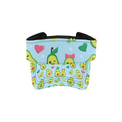 Avocado Pattern Print Design AC09 Unisex Sun Visor