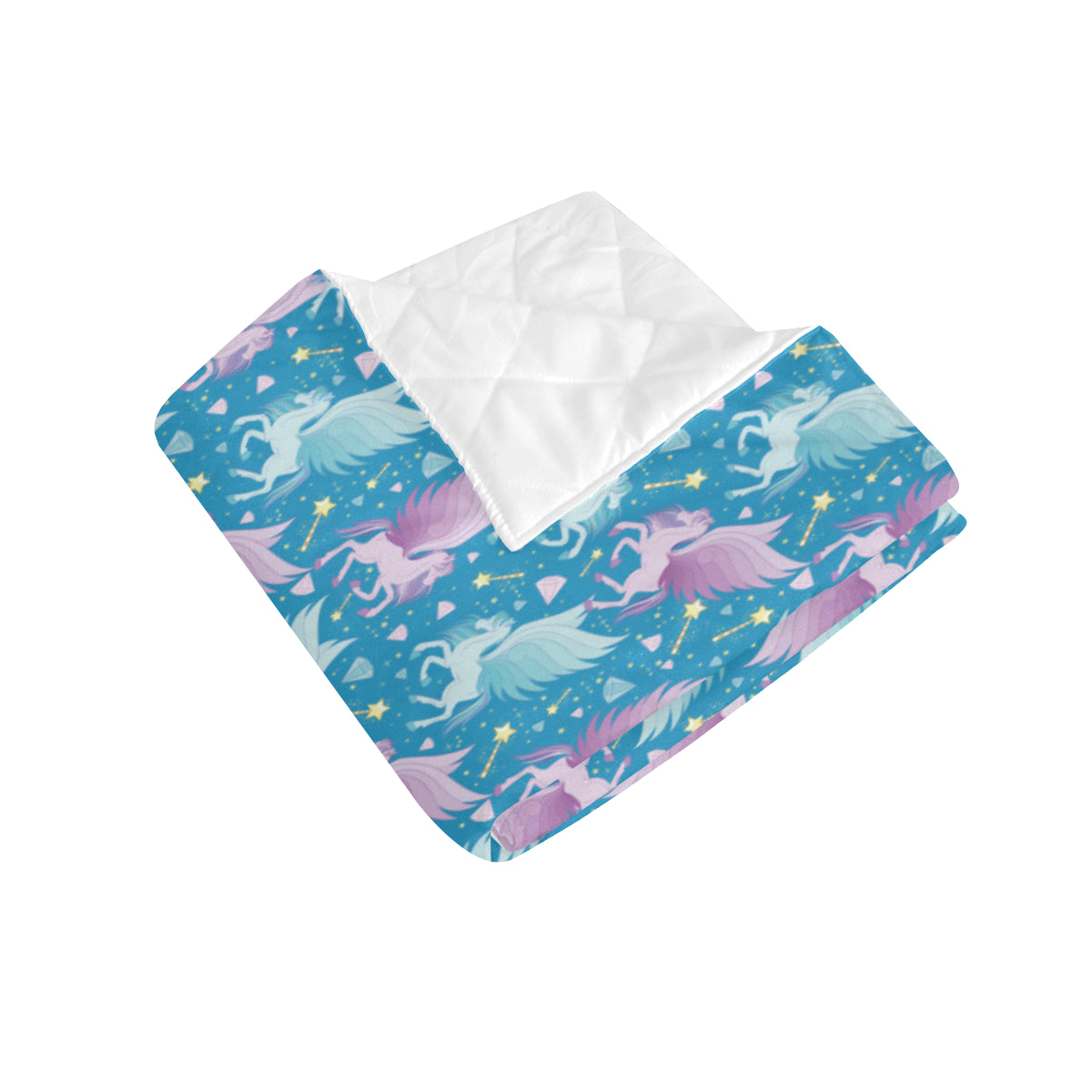Pegasus Pattern Print Design 04 Premium Quilt