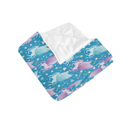 Pegasus Pattern Print Design 04 Premium Quilt
