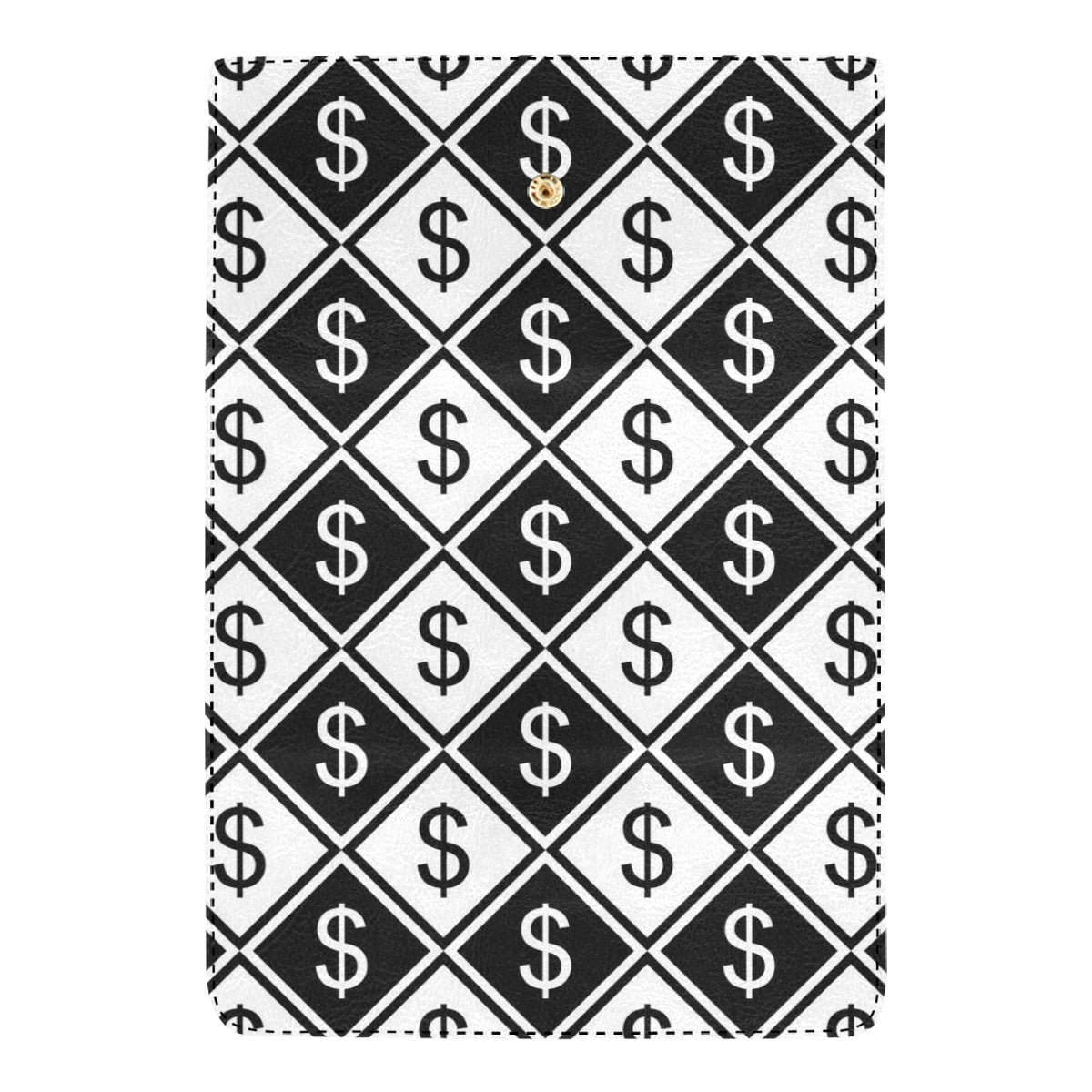 Money Pattern Print Design 04 Women's Trifold Wallet