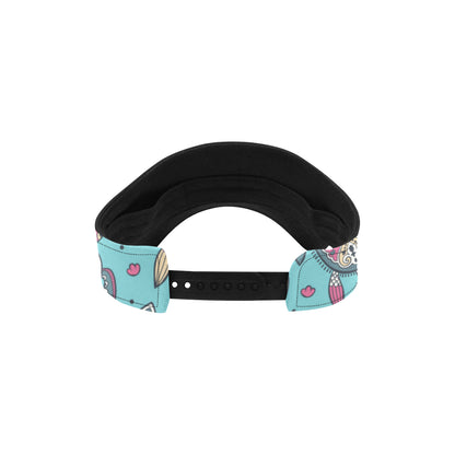 Sea Turtle Art Pattern Unisex Sun Visor