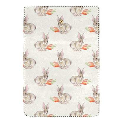Rabbit Pattern Print Design 01 Women's Trifold Wallet