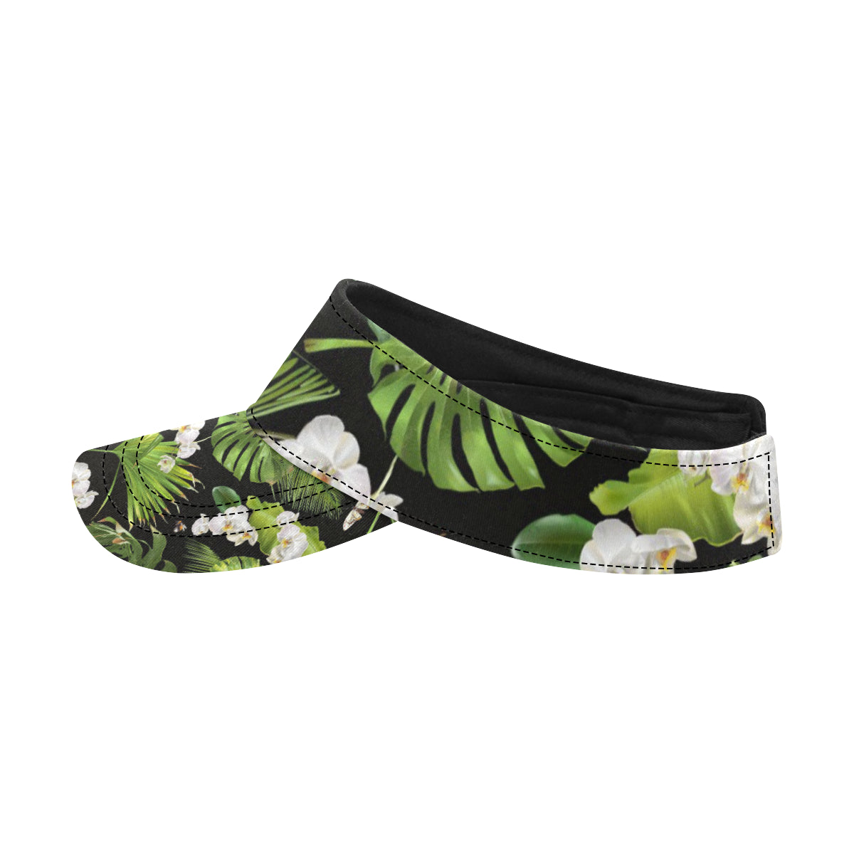Tropical Flower Pattern Print Design TF026 Unisex Sun Visor