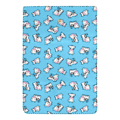 Cow Pattern Print Design 01 Women's Trifold Wallet
