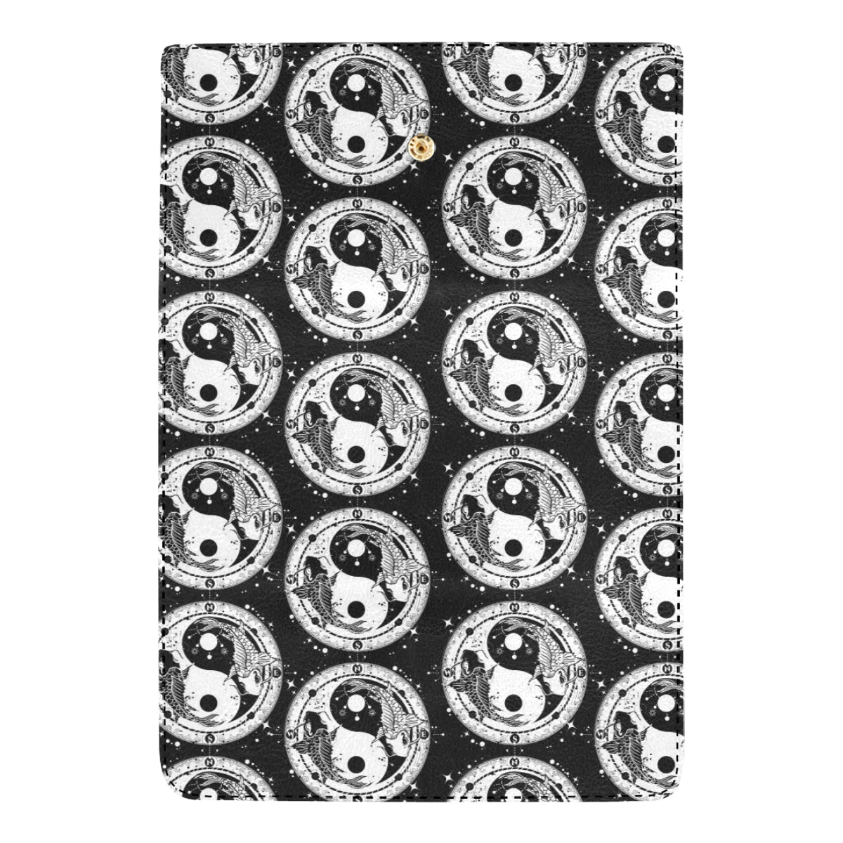 Yin Yang Koi Fish Women's Trifold Wallet
