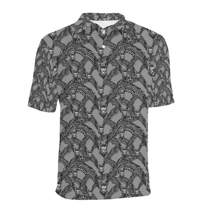 Bat Pattern Print Design 04 Men Polo Shirt