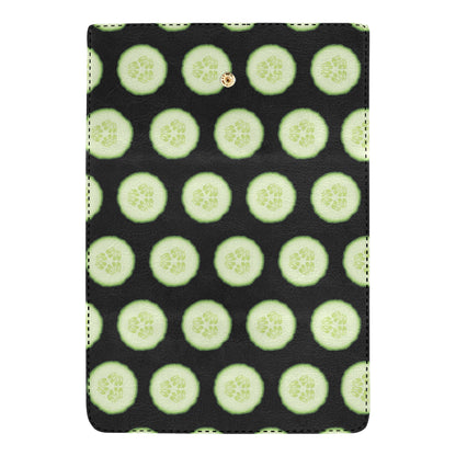 Cucumber Pattern Print Design CC02 Women's Trifold Wallet