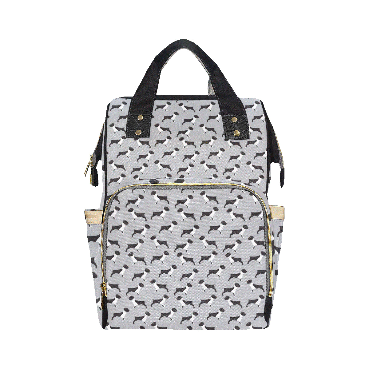 Boxers Pattern Print Design 01 Diaper Bag Backpack