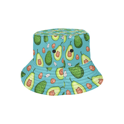 Avocado Pattern Print Design AC05 Unisex Bucket Hat
