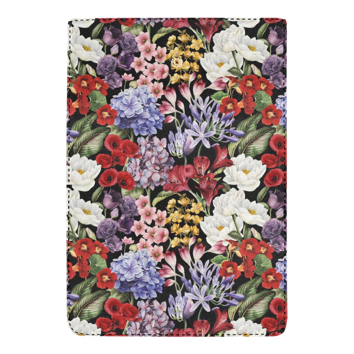Summer Floral Pattern Print Design SF04 Women's Trifold Wallet