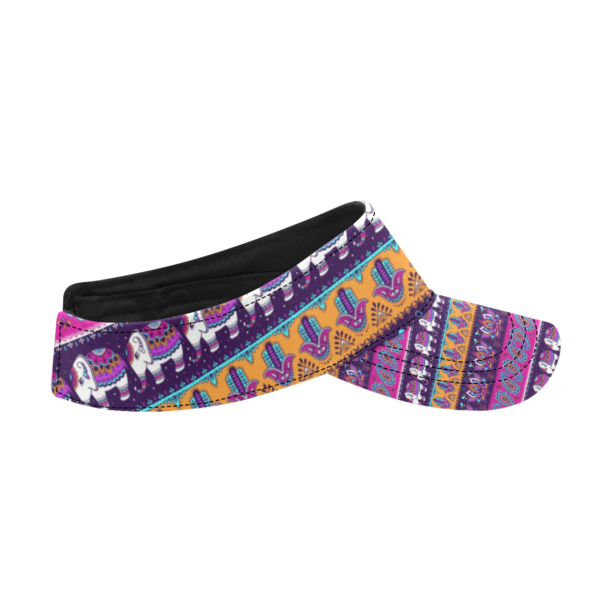 Boho Indian Style Pattern Unisex Sun Visor