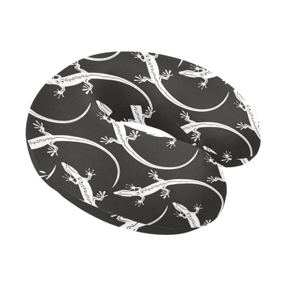 lizard Pattern Print Design 01 U-Shaped Travel Neck Pillow