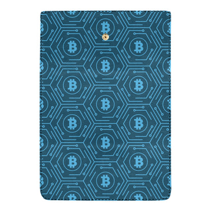 Cryptocurrency Pattern Print Design 04 Women's Trifold Wallet