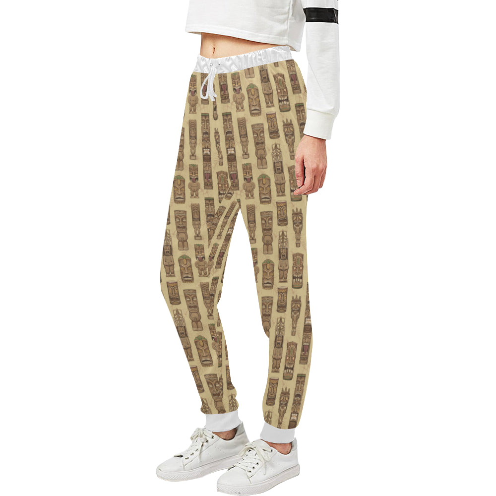 Totem Tiki Style Themed Design Unisex Sweatpants