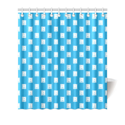 Bible Pattern Print Design 02 Shower Curtain