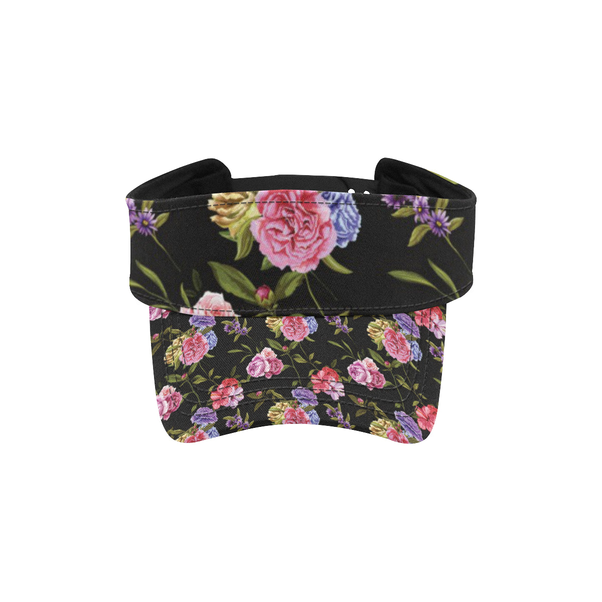 Carnations Pattern Print Design CN05 Unisex Sun Visor