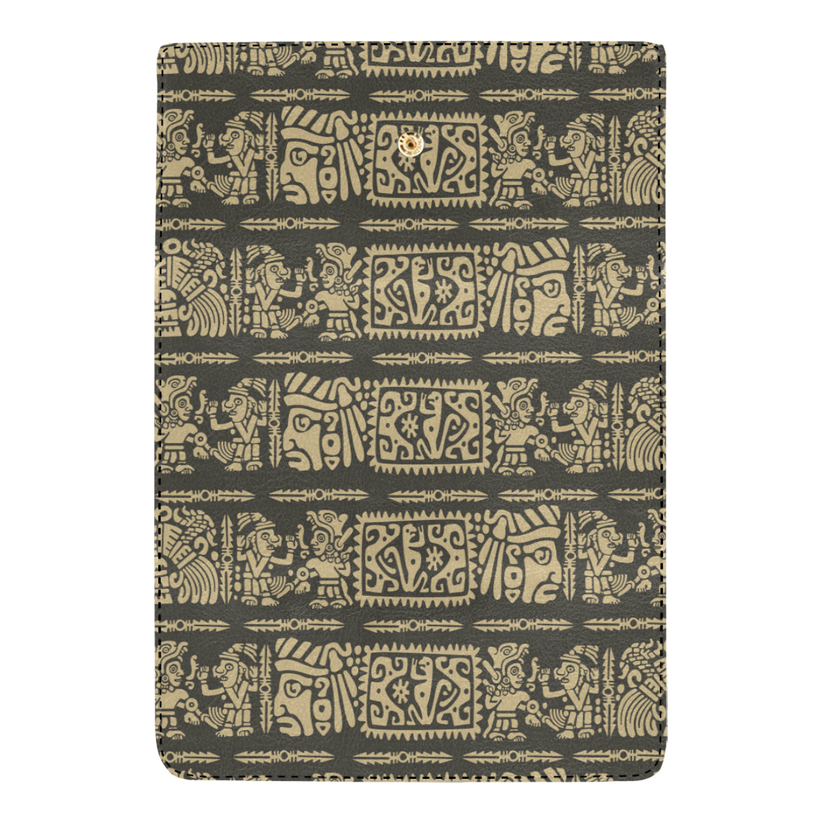 Mayan Pattern Print Design 02 Women's Trifold Wallet